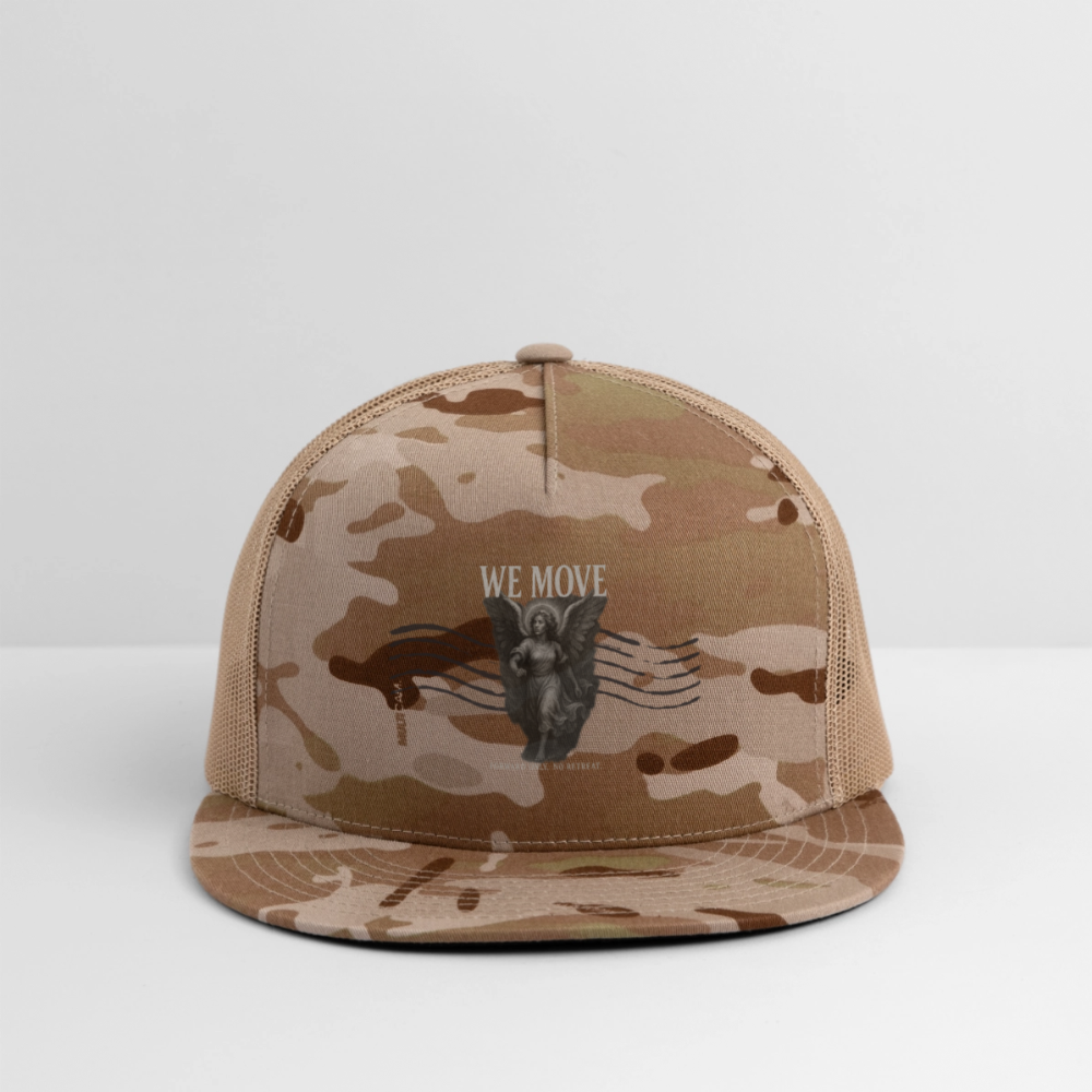 CR - We Move - Forward Only Female Angel | Trucker Hat shop the vibe at chullosrepublic.com