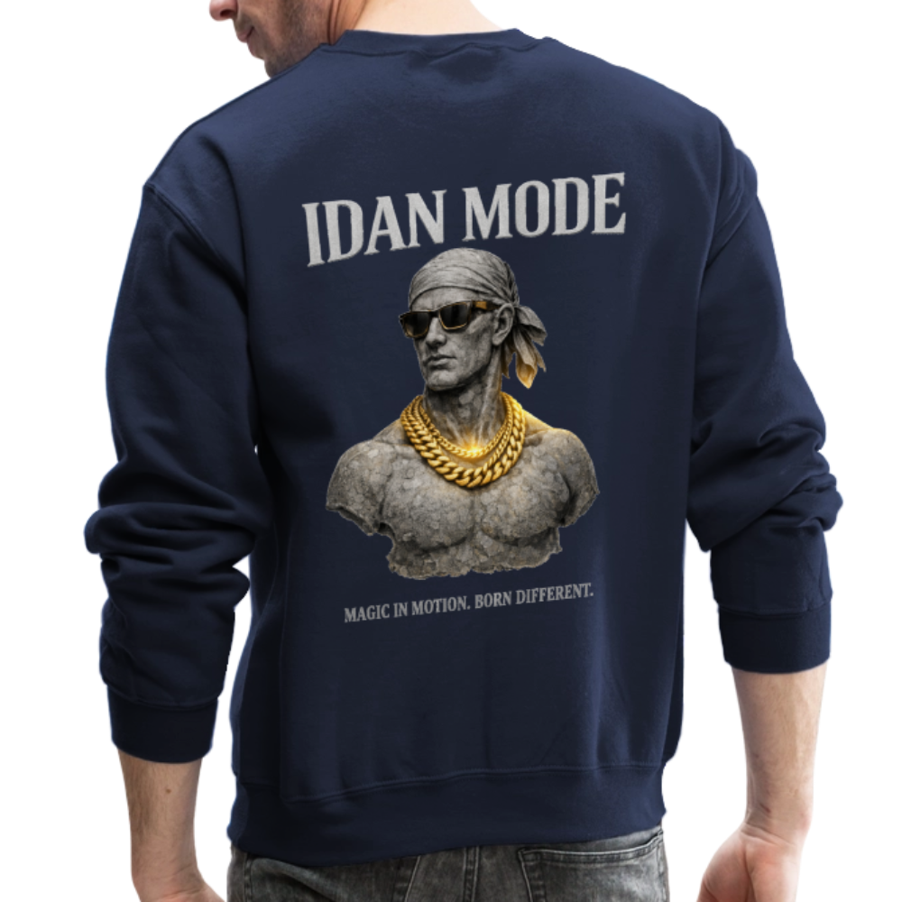 IDAN MODE — The CR Seal Crewneck II - navy