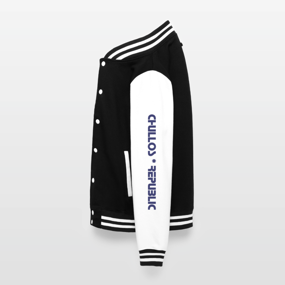 Chullos Republic - Unisex College Signature Jacket - black/white