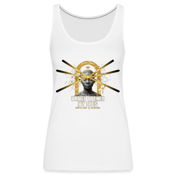 CR - Women's Premium Tank Top - Grace Opened My Eyes shop the vibe at chullosrepublic.com