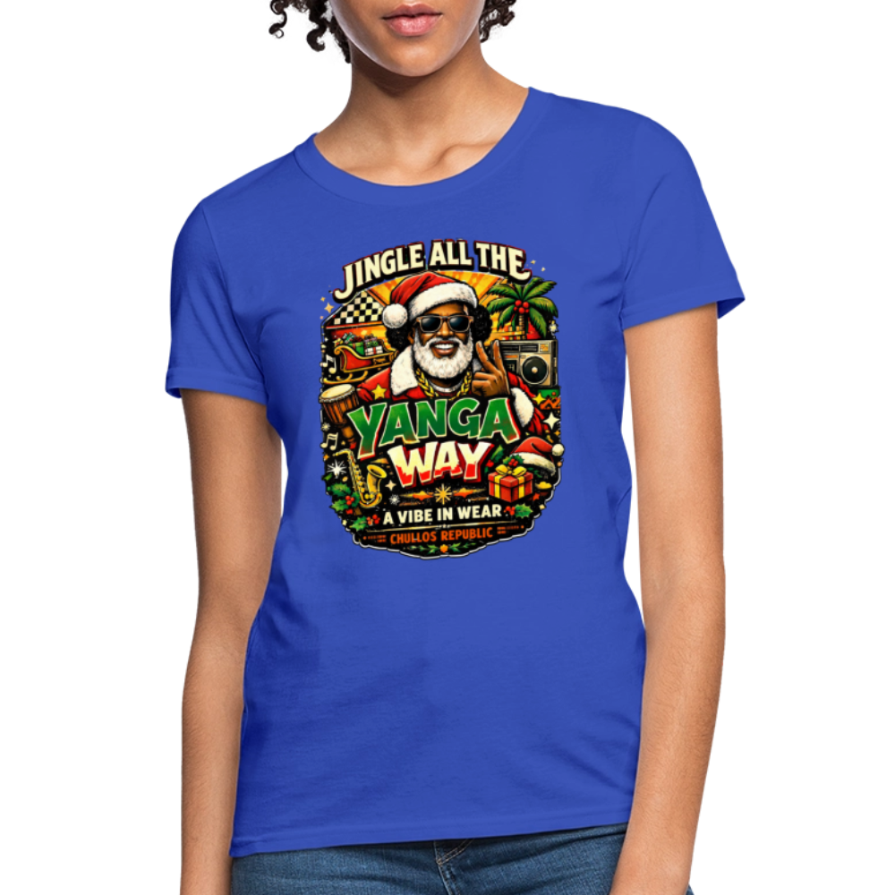 Christmas Yanga | Women's T-Shirt - royal blue