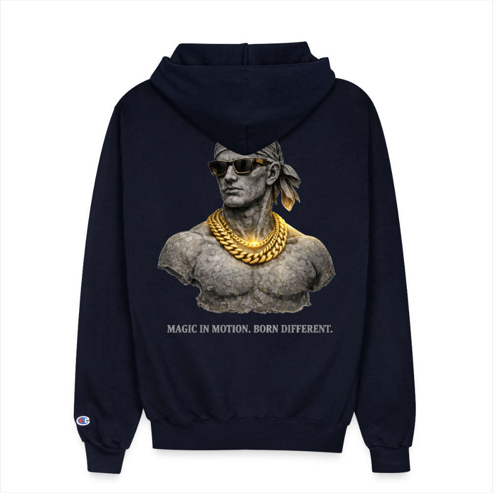 IDAN MODE — The Idan Zip Hoodie III - navy