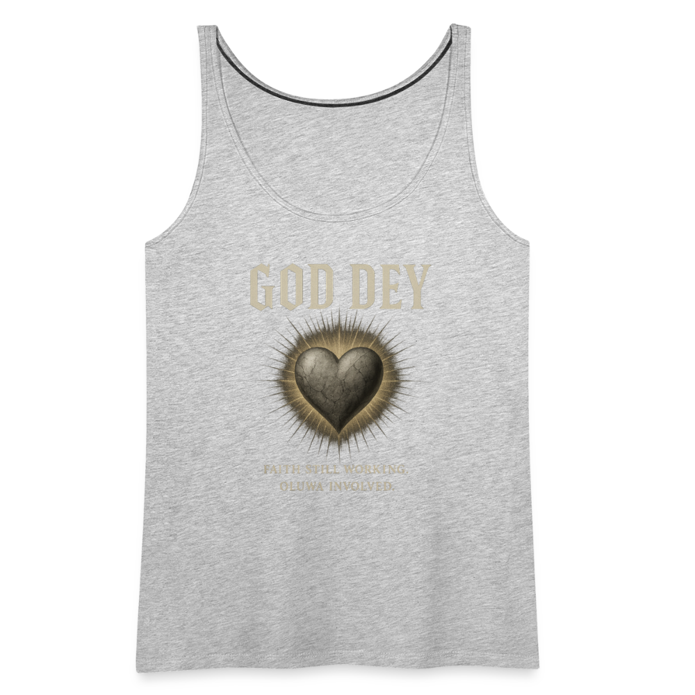 CR - Women's Premium Tank Top - God Dey | Active Faith shop the vibe at chullosrepublic.com