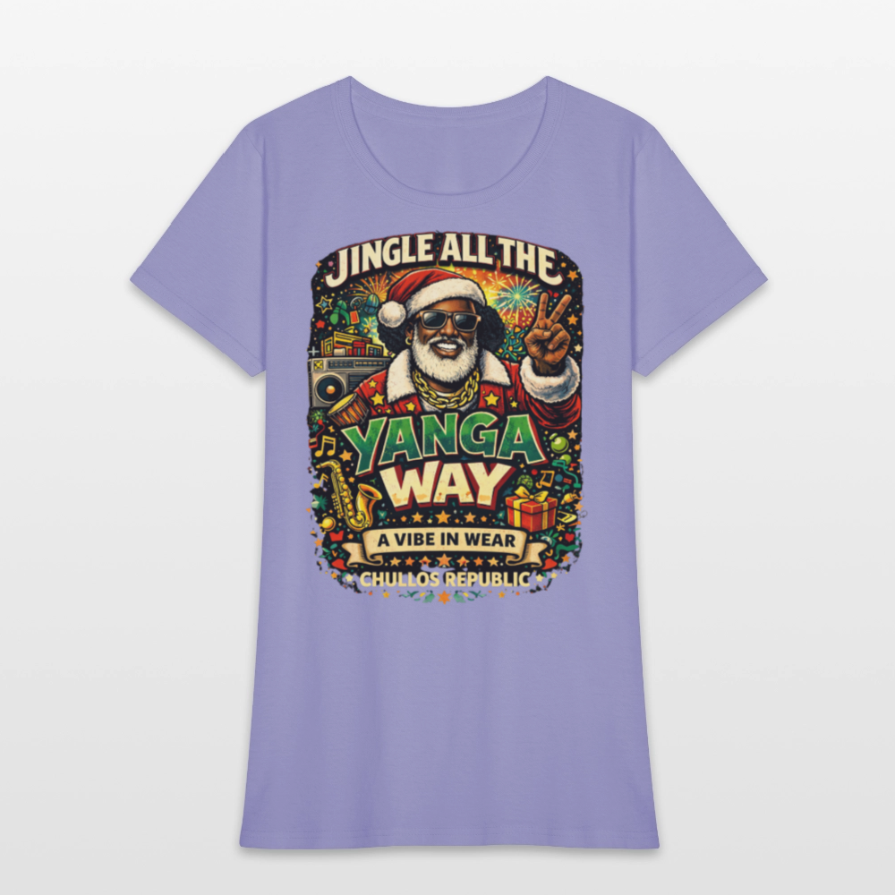 Jingle All The Yanga Way | Women's T-Shirt - lavender