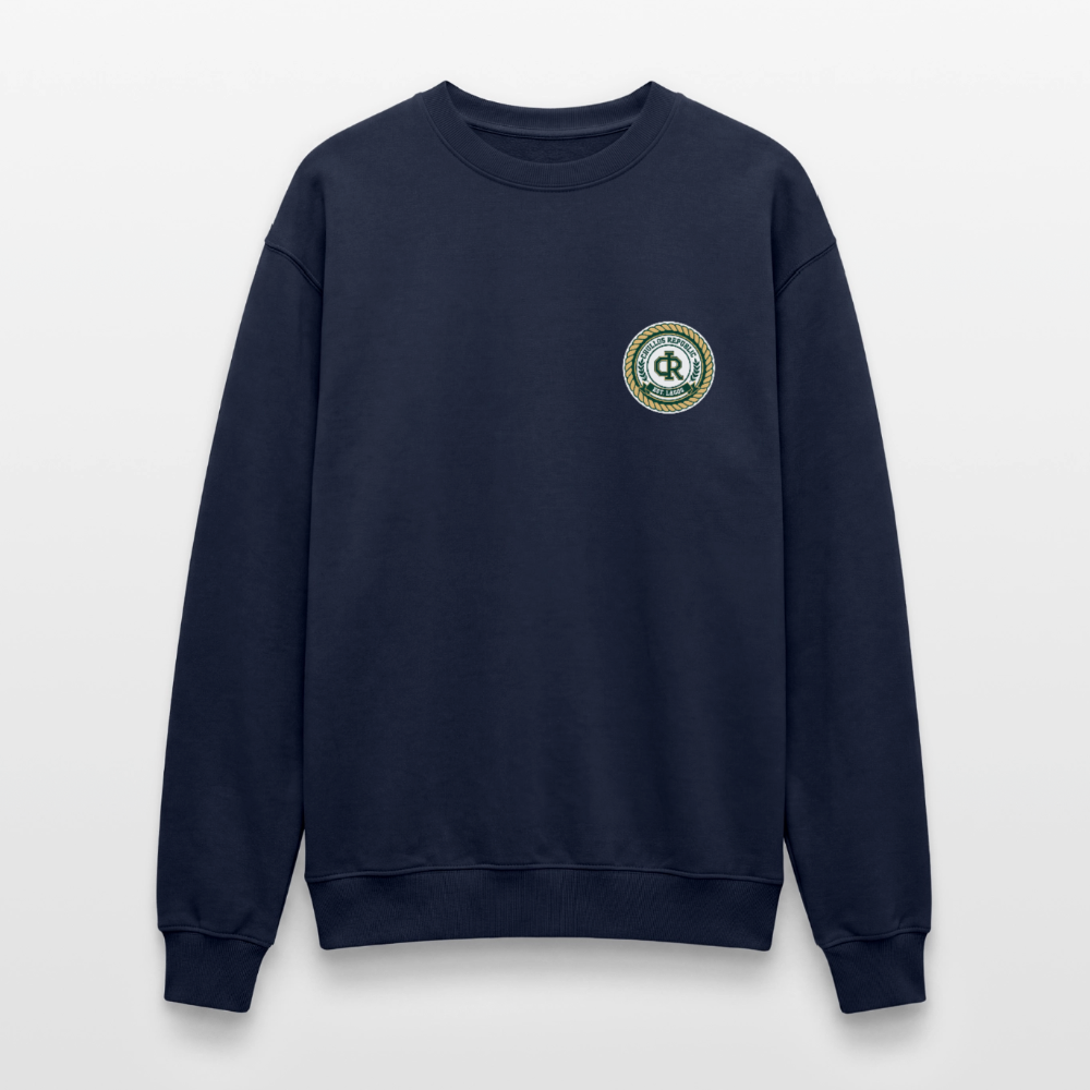 IDAN MODE — The CR Seal Crewneck II - navy