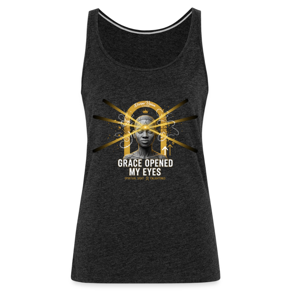 CR - Women's Premium Tank Top - Grace Opened My Eyes shop the vibe at chullosrepublic.com