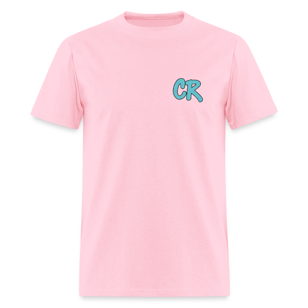 Men's T-Shirt | CHOP LIFE Back Print - pink