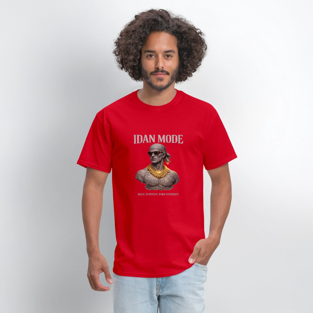 IDAN MODE - Men's T-Shirt | Lagos Streetwear - red