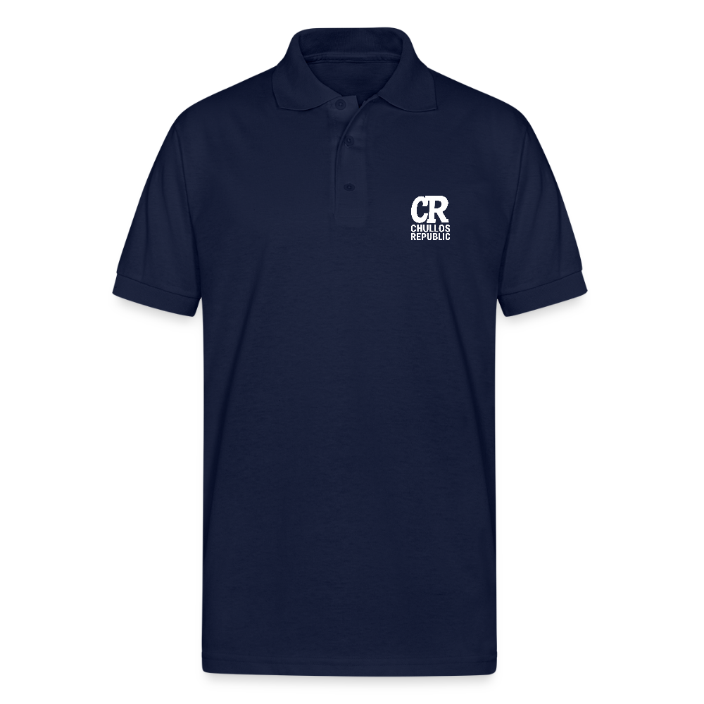 CR - Signature Unisex Polo Jersey shop the vibe at chullosrepublic.com