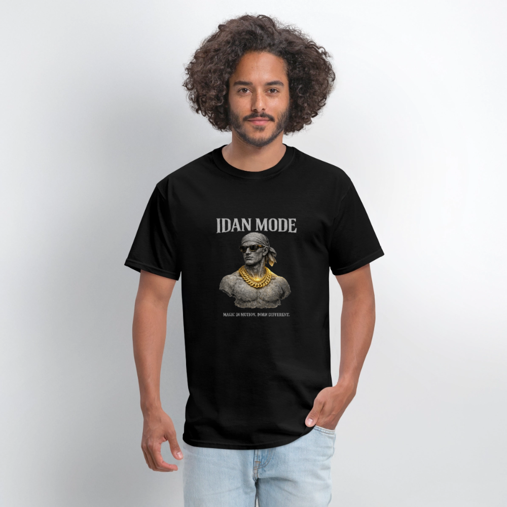 IDAN MODE - Men's T-Shirt | Lagos Streetwear - black