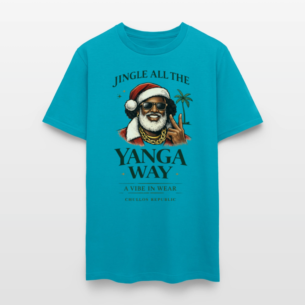 Christmas Yanga way | Men's T-Shirt - turquoise