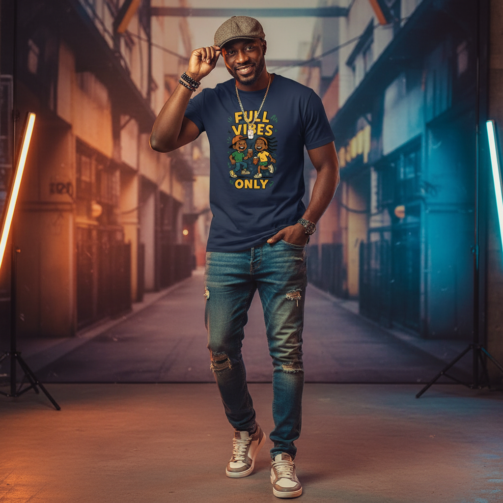 CR - Full Vibes Only Unisex Jersey T-Shirt