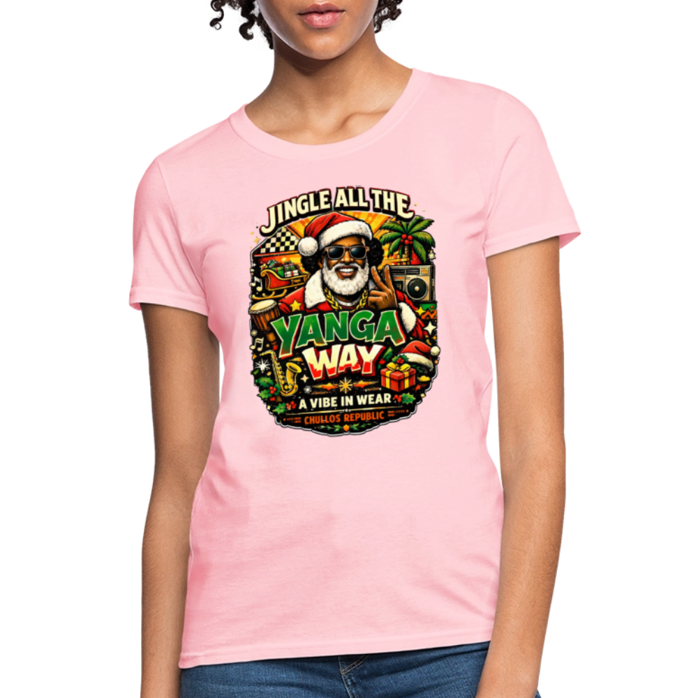 Christmas Yanga | Women's T-Shirt - pink