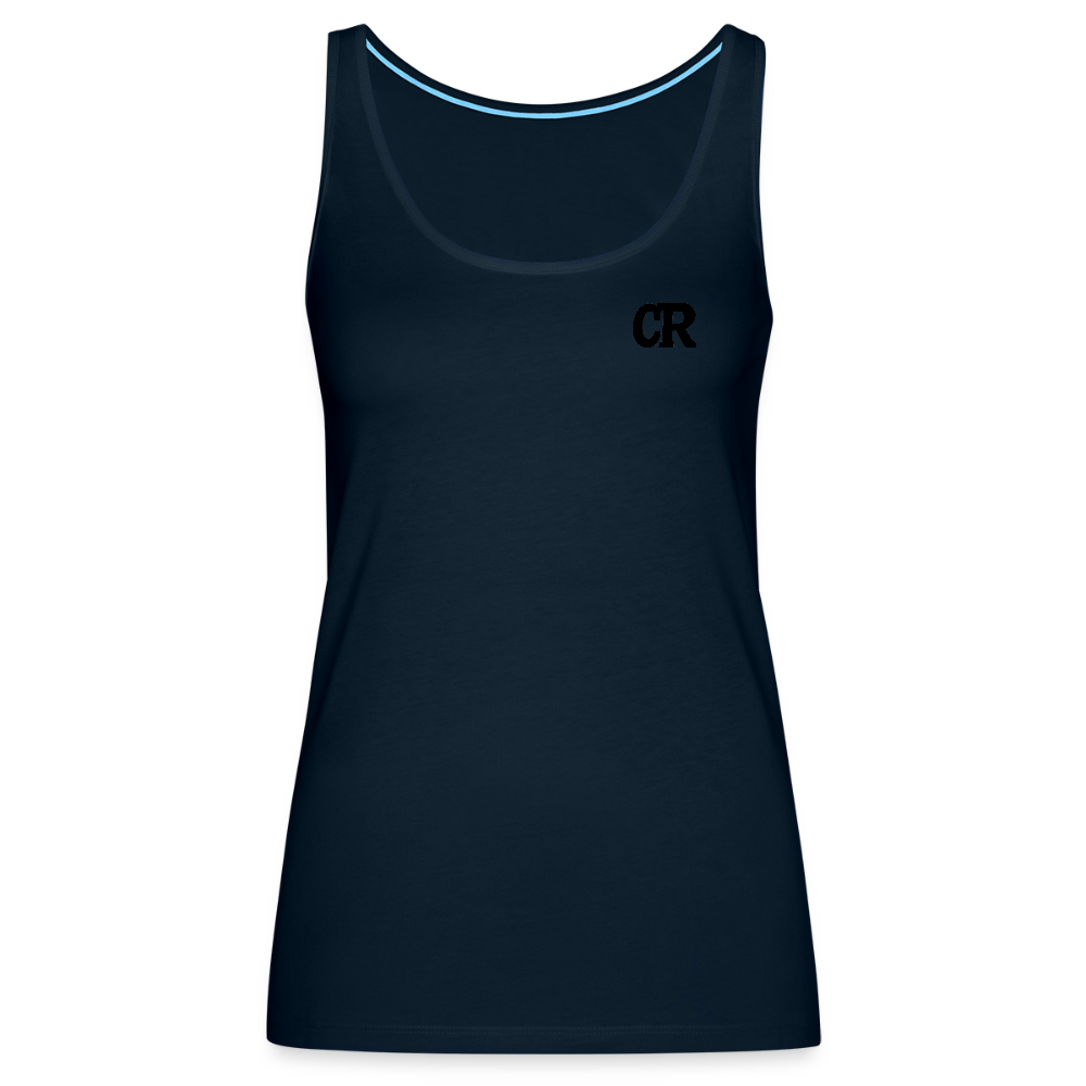 CR - Women's Premium Signature Tank Top shop the vibe at chullosrepublic.com