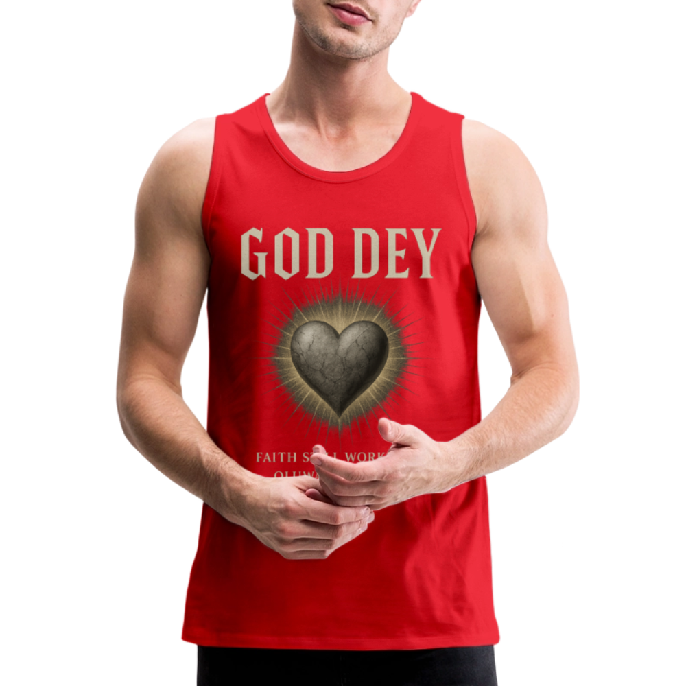 CR - Men's Premium Tank Top - God Dey | Active Faith shop the vibe at chullosrepublic.com