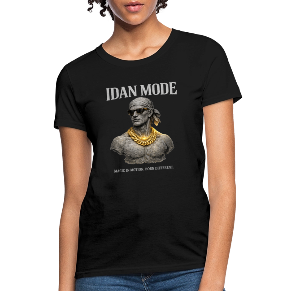 IDAN Mode - Women's T-Shirt | Lagos Streetwear - black
