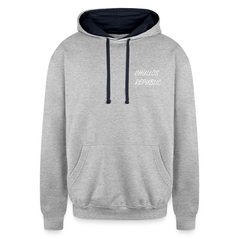 CR - No Fake Love | Contrast Hoodie shop the vibe at chullosrepublic.com