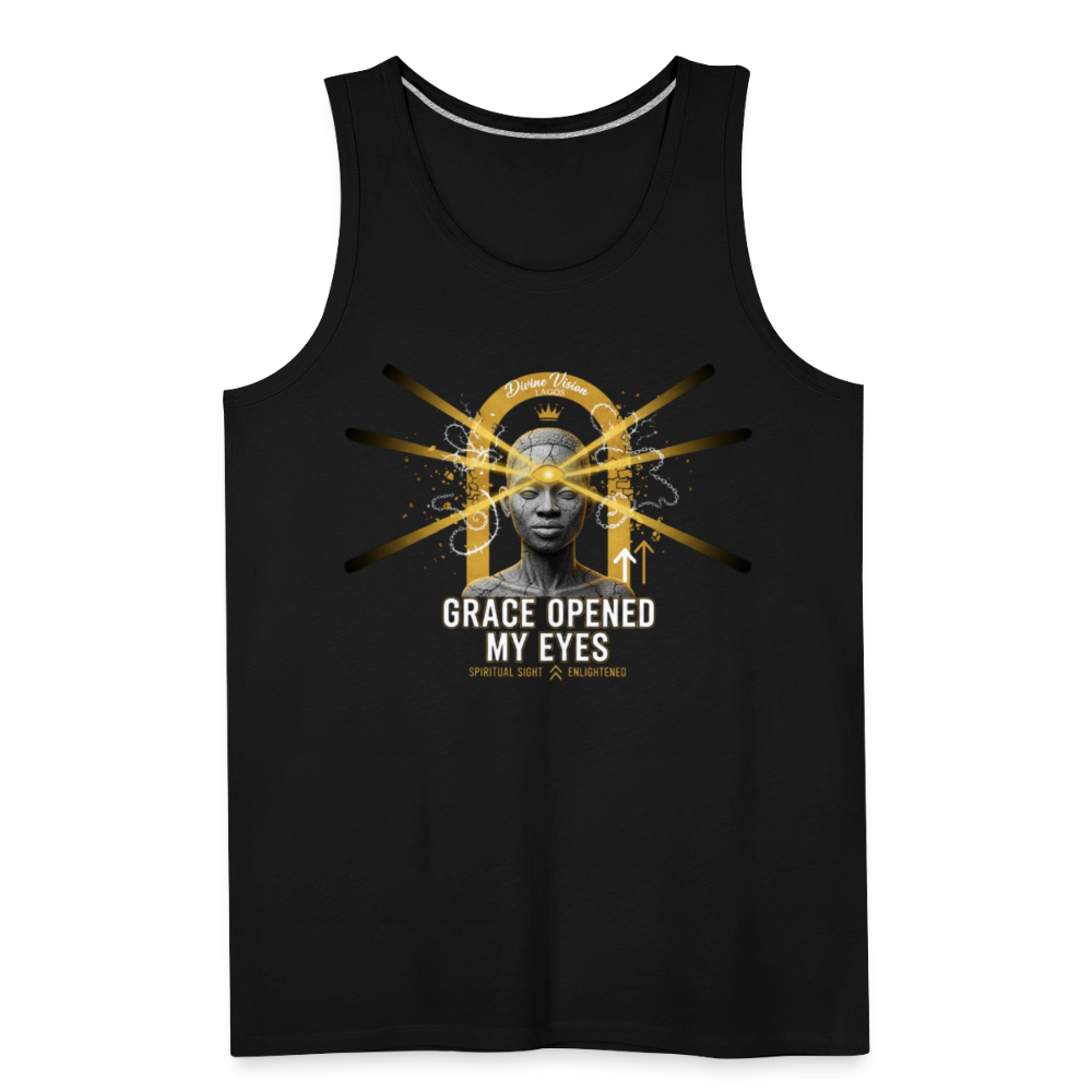 CR - Men's Premium Tank Top - Grace Opened My Eyes shop the vibe at chullosrepublic.com