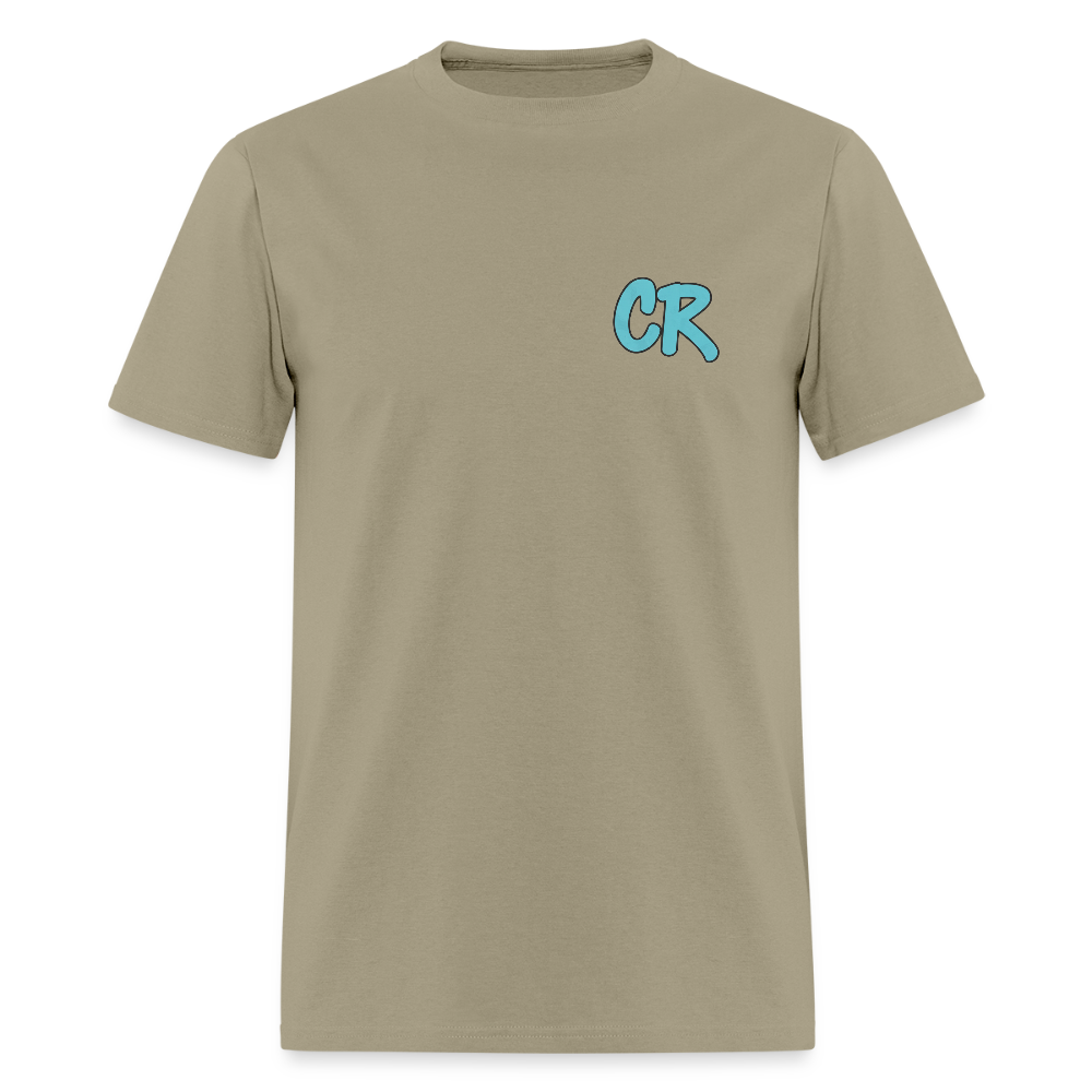 Men's IM ACTIVE T-Shirt | Front & Back - khaki