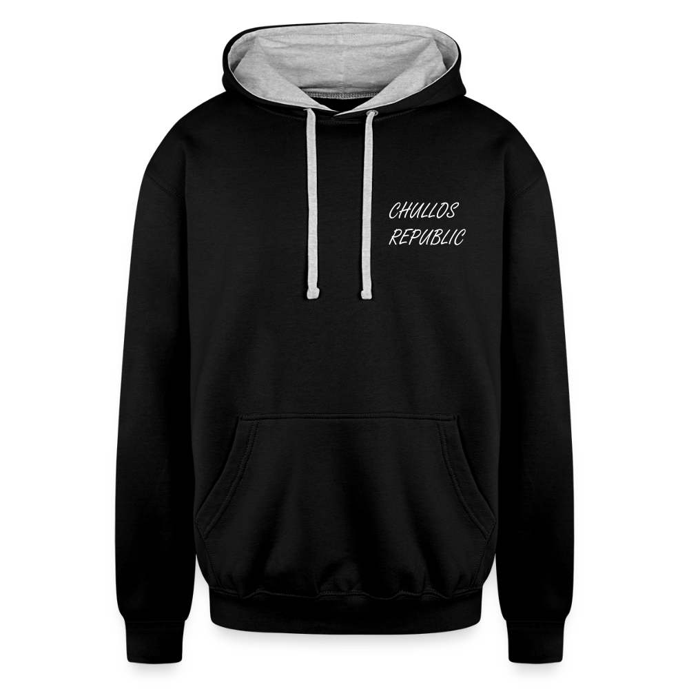 CR - No Fake Love | Contrast Hoodie shop the vibe at chullosrepublic.com