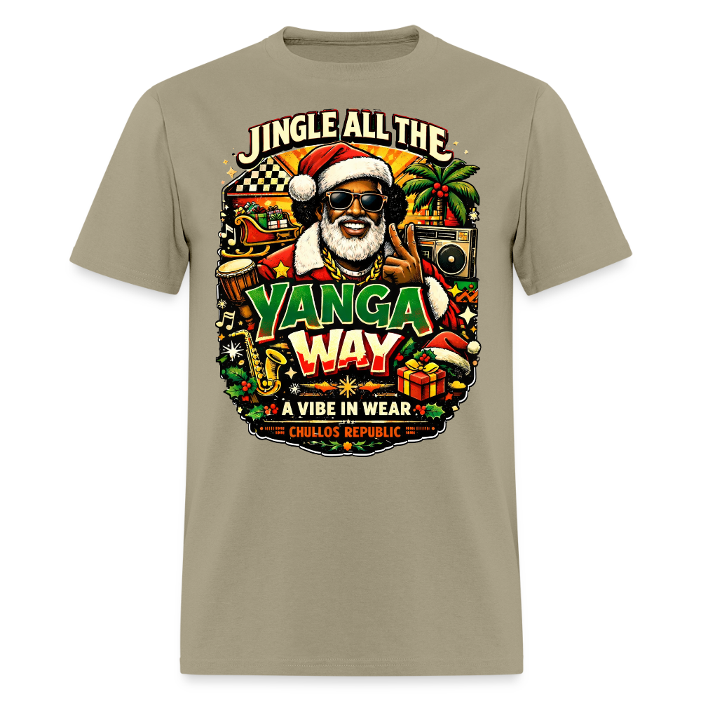 Christmas Yanga | Men's T-Shirt - khaki