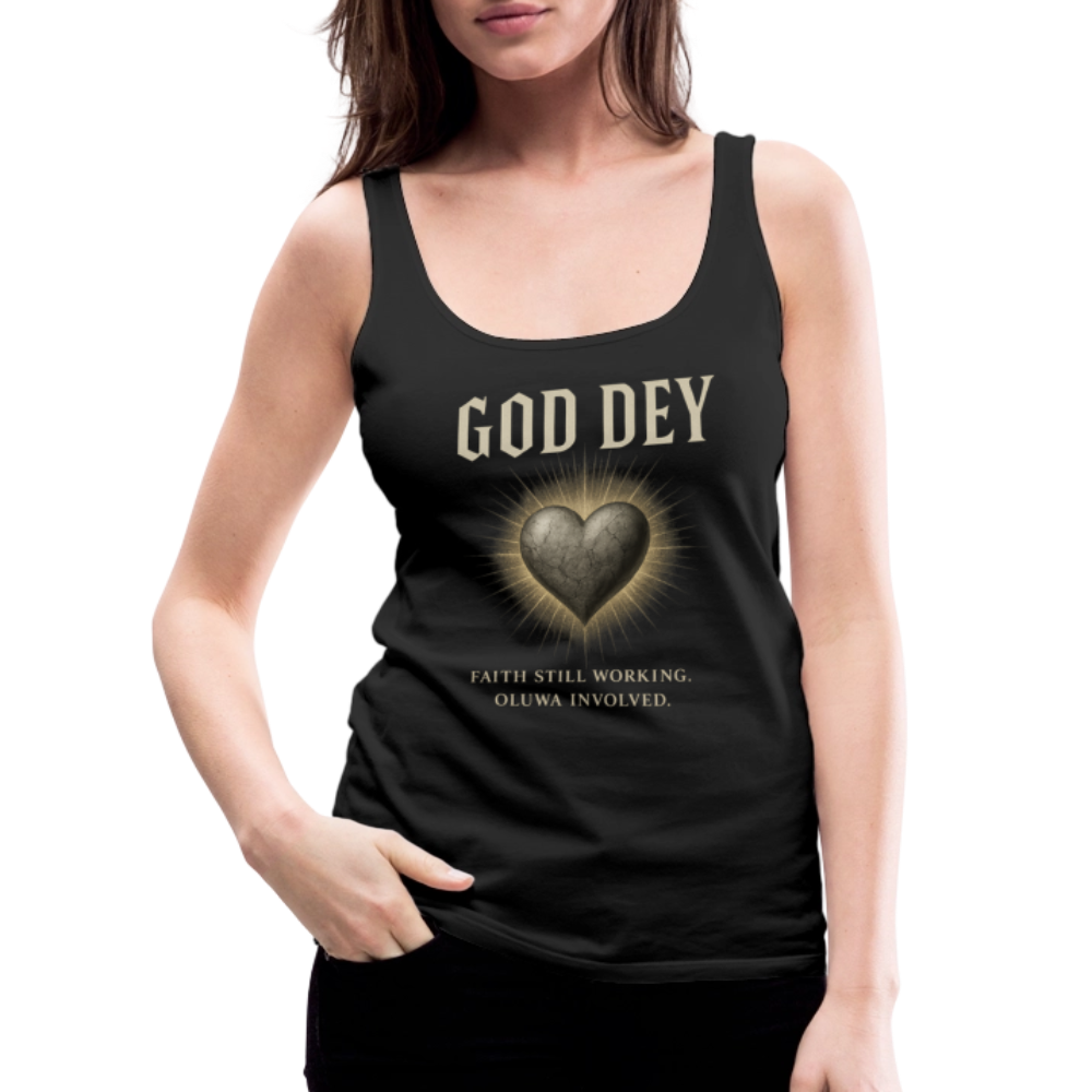 CR - Women's Premium Tank Top - God Dey | Active Faith shop the vibe at chullosrepublic.com