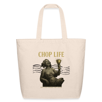 CR - Chop Life | Eco-Friendly Cotton Tote shop the vibe at chullosrepublic.com