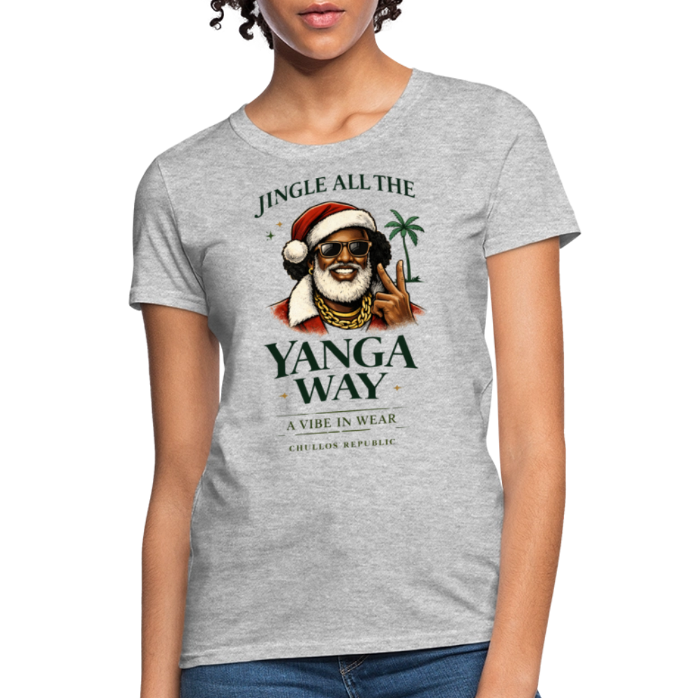 Christmas Yanga Way - Women's T-Shirt - heather gray