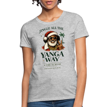 Christmas Yanga Way - Women's T-Shirt - heather gray