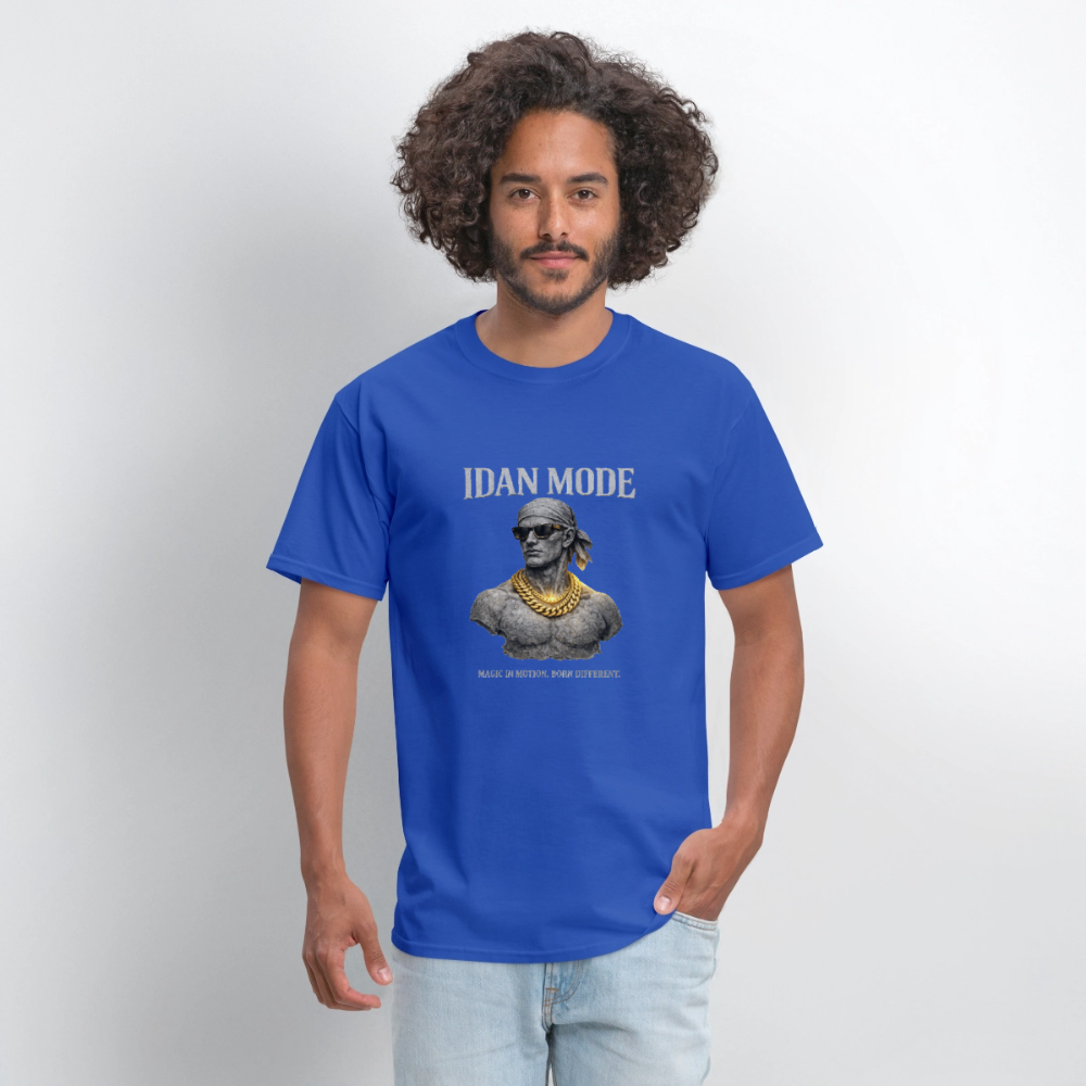 IDAN MODE - Men's T-Shirt | Lagos Streetwear - royal blue