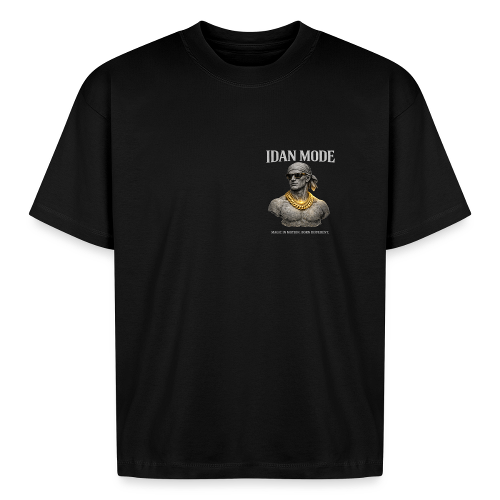 IDAN MODE — The Idan Boxy Tee - black