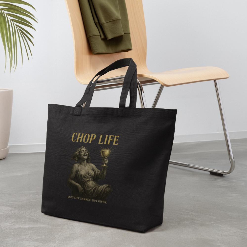 CR - Chop Life | Eco-Friendly Cotton Tote shop the vibe at chullosrepublic.com