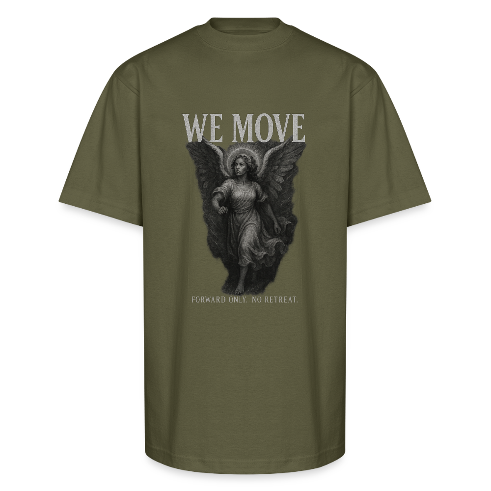 CR - We Move - Forward only | Unisex Oversized HQ T-Shirt shop the vibe at chullosrepublic.com