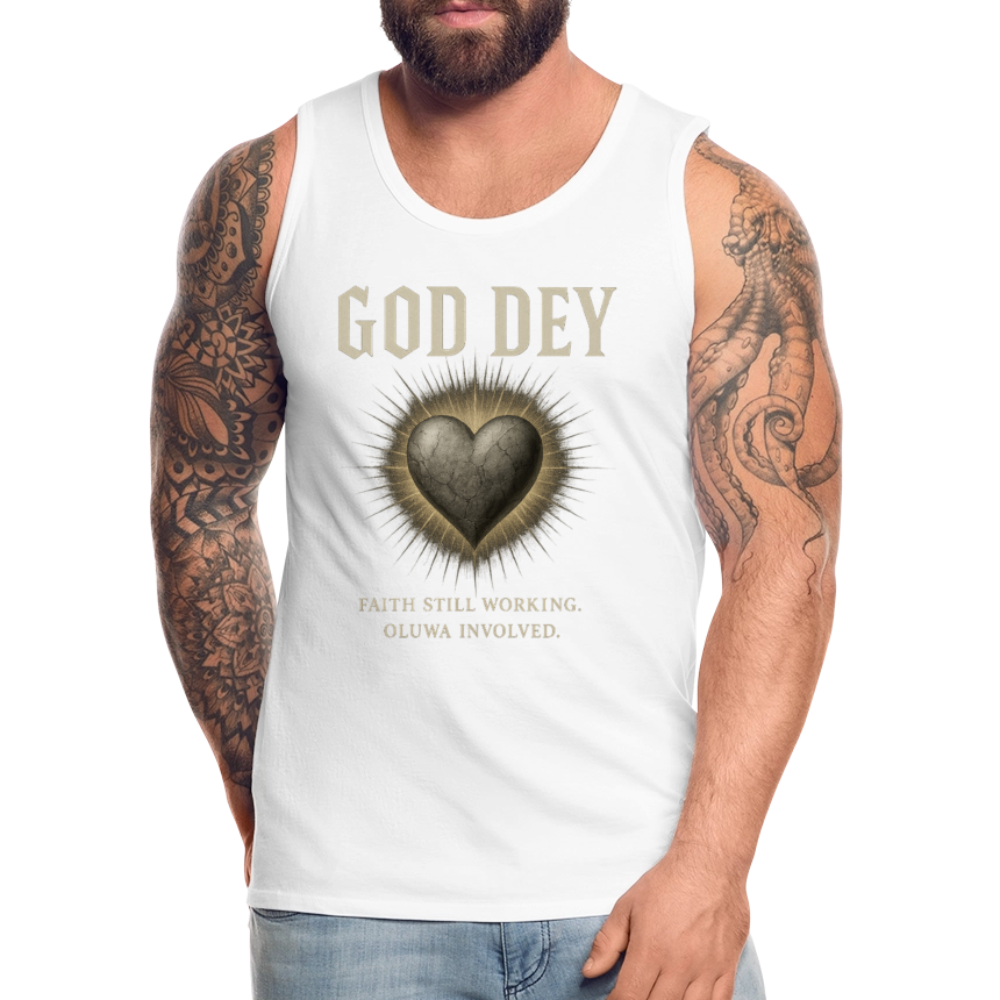 CR - Men's Premium Tank Top - God Dey | Active Faith shop the vibe at chullosrepublic.com