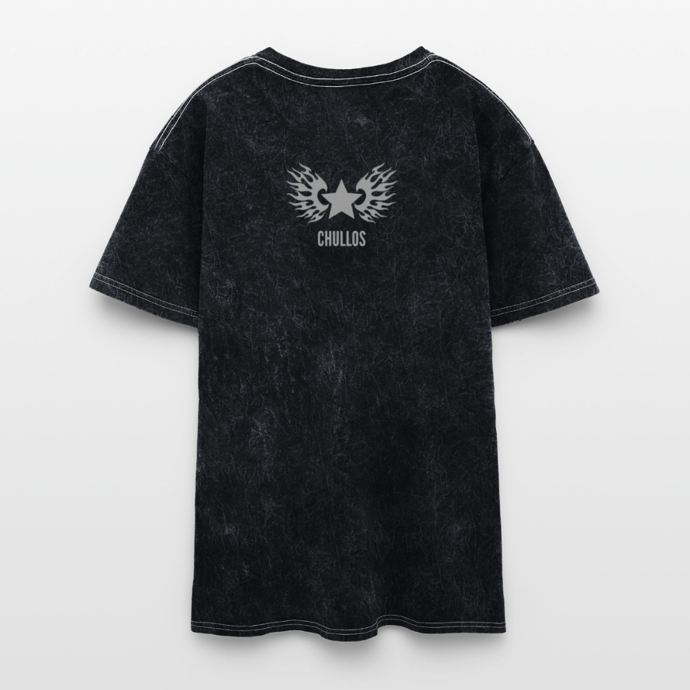 IDAN MODE MINERAL WASH VINTAGE TEE // FC-BF - mineral black