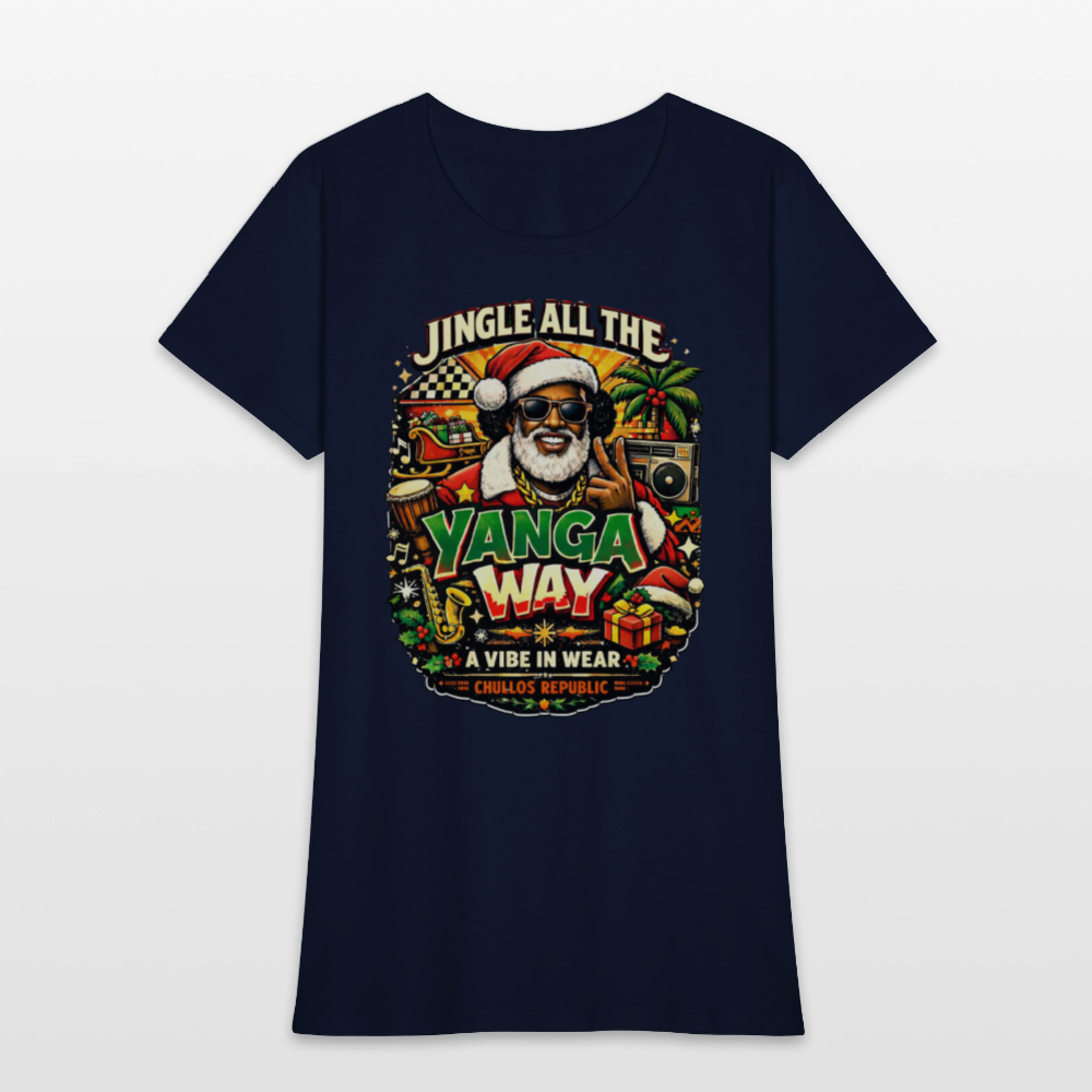 Christmas Yanga | Women's T-Shirt - navy
