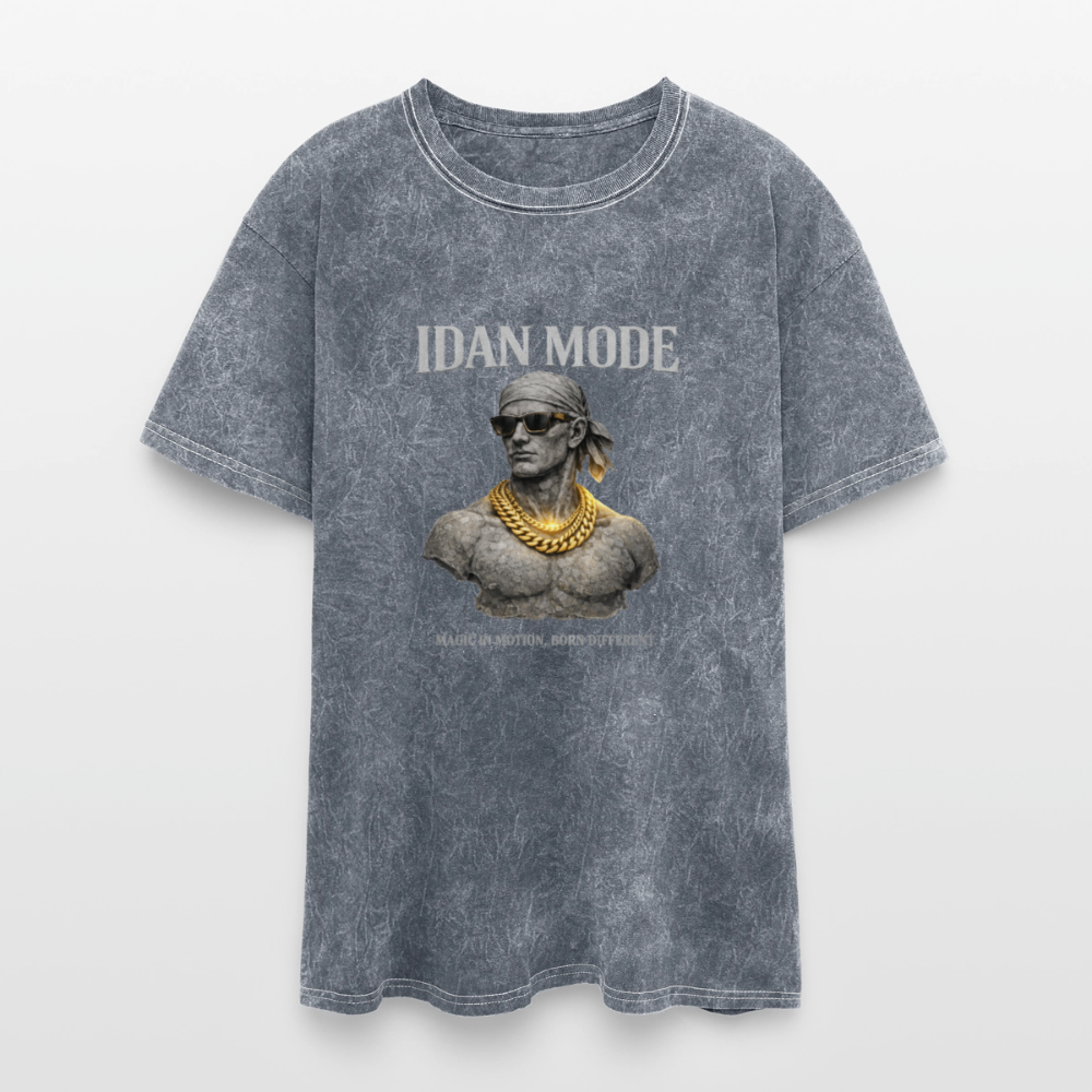 IDAN MODE MINERAL WASH VINTAGE TEE // FC-BF - mineral grey