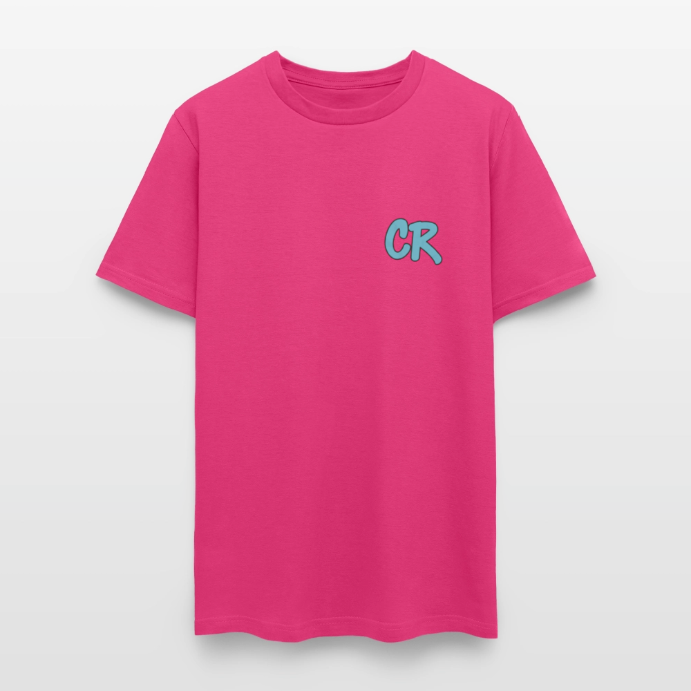 Men's IM ACTIVE T-Shirt | Front & Back - fuchsia