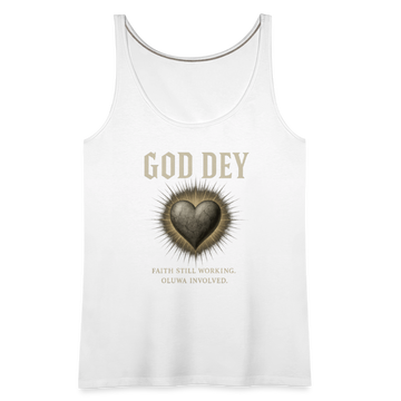 CR - Women's Premium Tank Top - God Dey | Active Faith shop the vibe at chullosrepublic.com