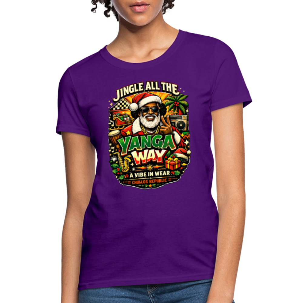 Christmas Yanga | Women's T-Shirt - purple