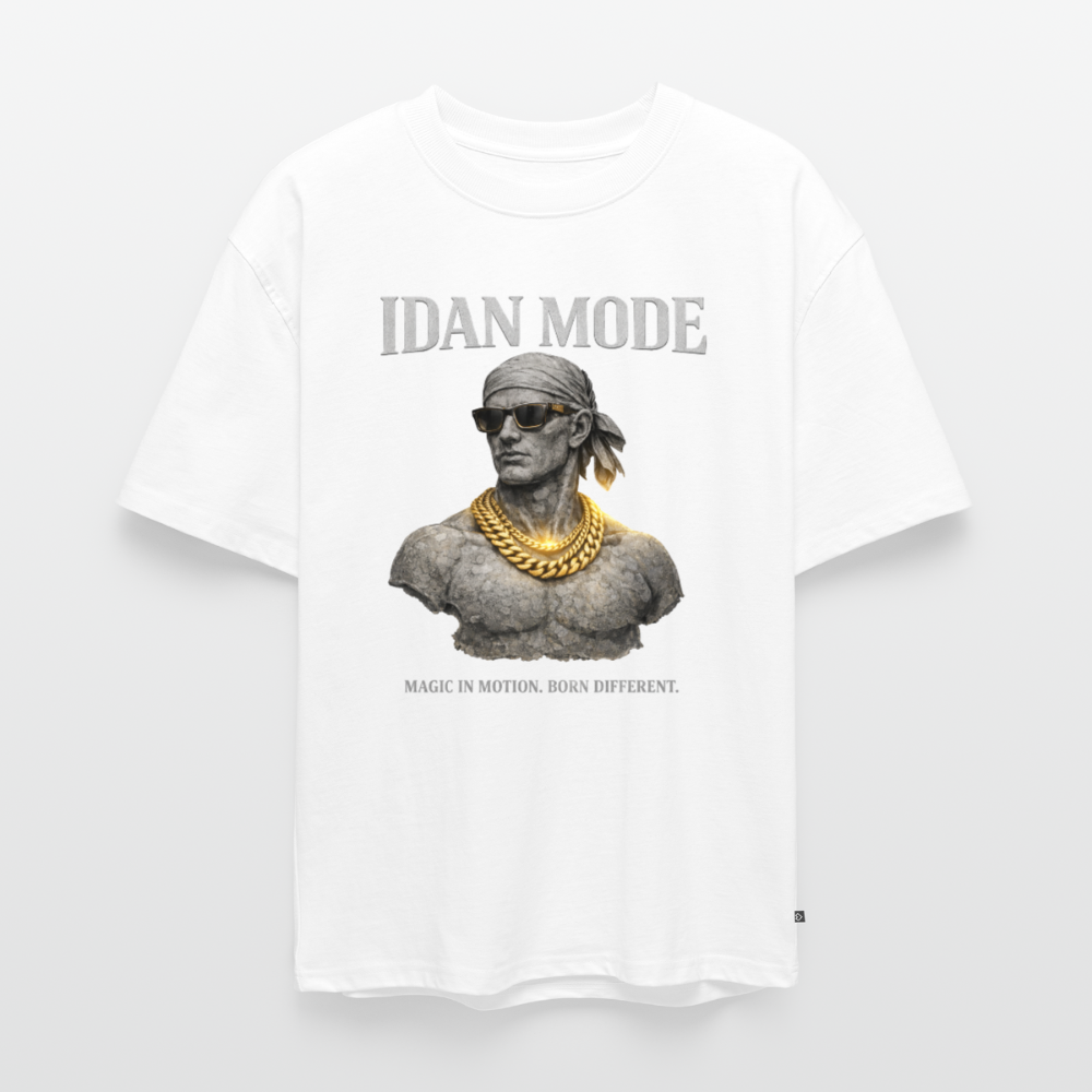 IDAN Mode - Unisex Oversized Organic T-Shirt | Lagos Streetwear - black