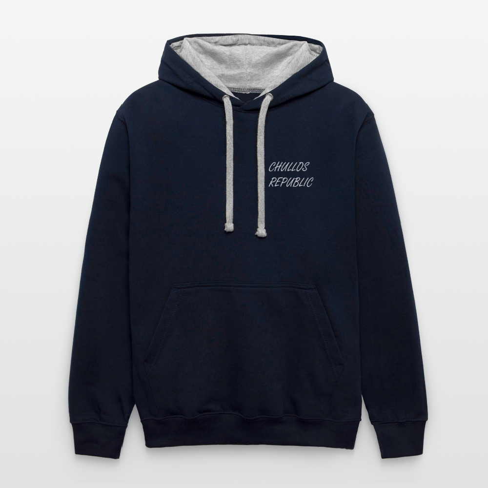 CR - IDAN Mode | Magic in Motion BackDrip Contrast Hoodie shop the vibe at chullosrepublic.com