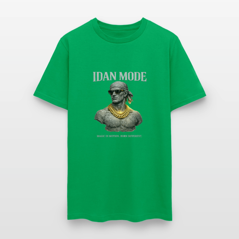 IDAN MODE - Men's T-Shirt | Lagos Streetwear - bright green
