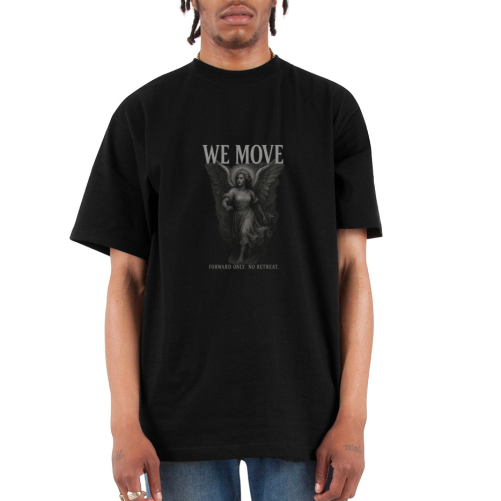 CR - We Move - Forward only | Unisex Oversized HQ T-Shirt shop the vibe at chullosrepublic.com