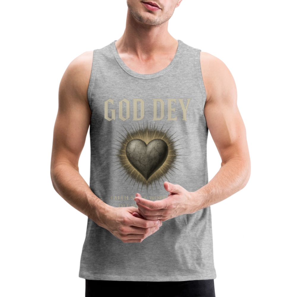 CR - Men's Premium Tank Top - God Dey | Active Faith shop the vibe at chullosrepublic.com