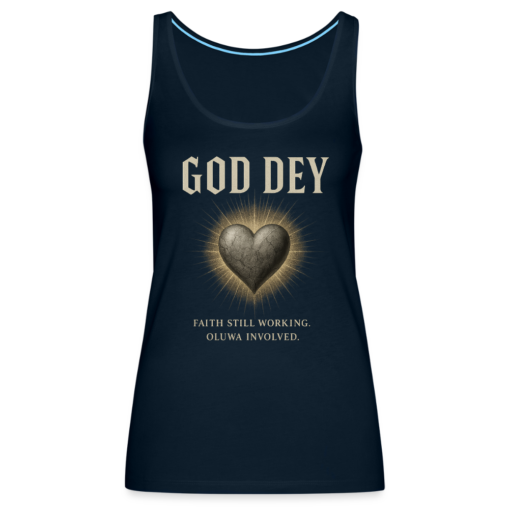 CR - Women's Premium Tank Top - God Dey | Active Faith shop the vibe at chullosrepublic.com