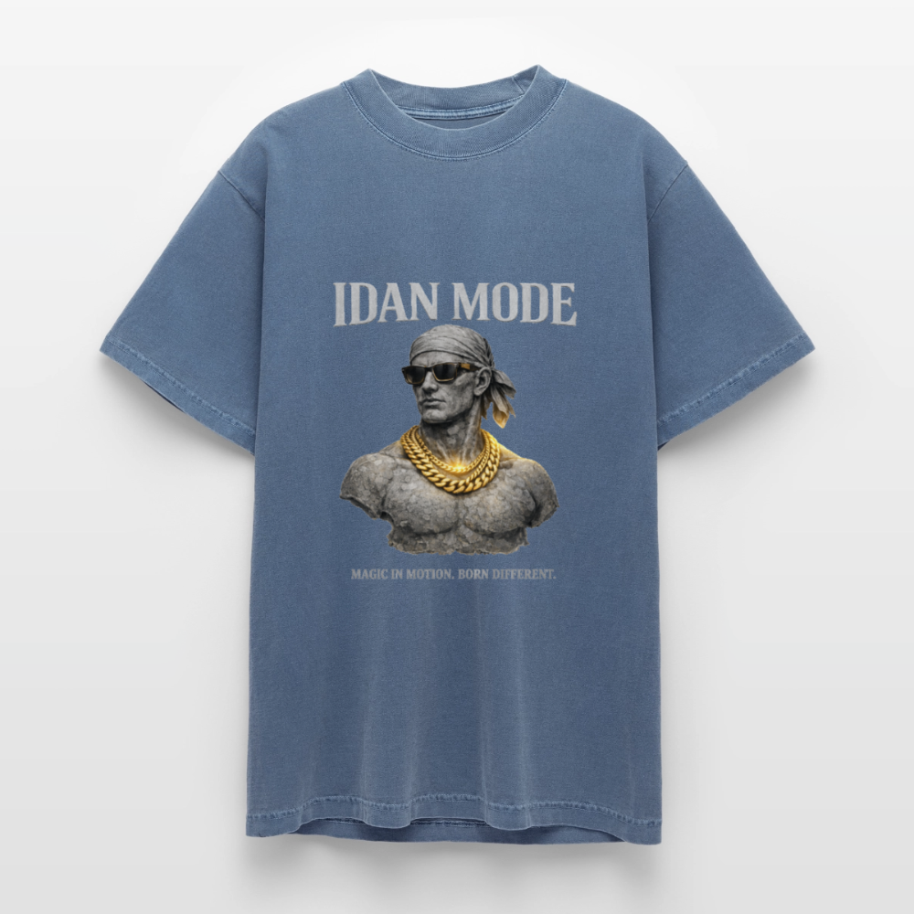 "IDAN MODE" HEAVYWEIGHT WASHED T-SHIRT // FC - denim