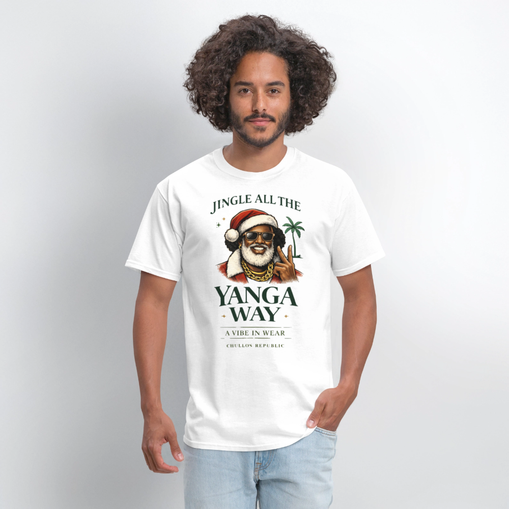 Christmas Yanga way | Men's T-Shirt - white