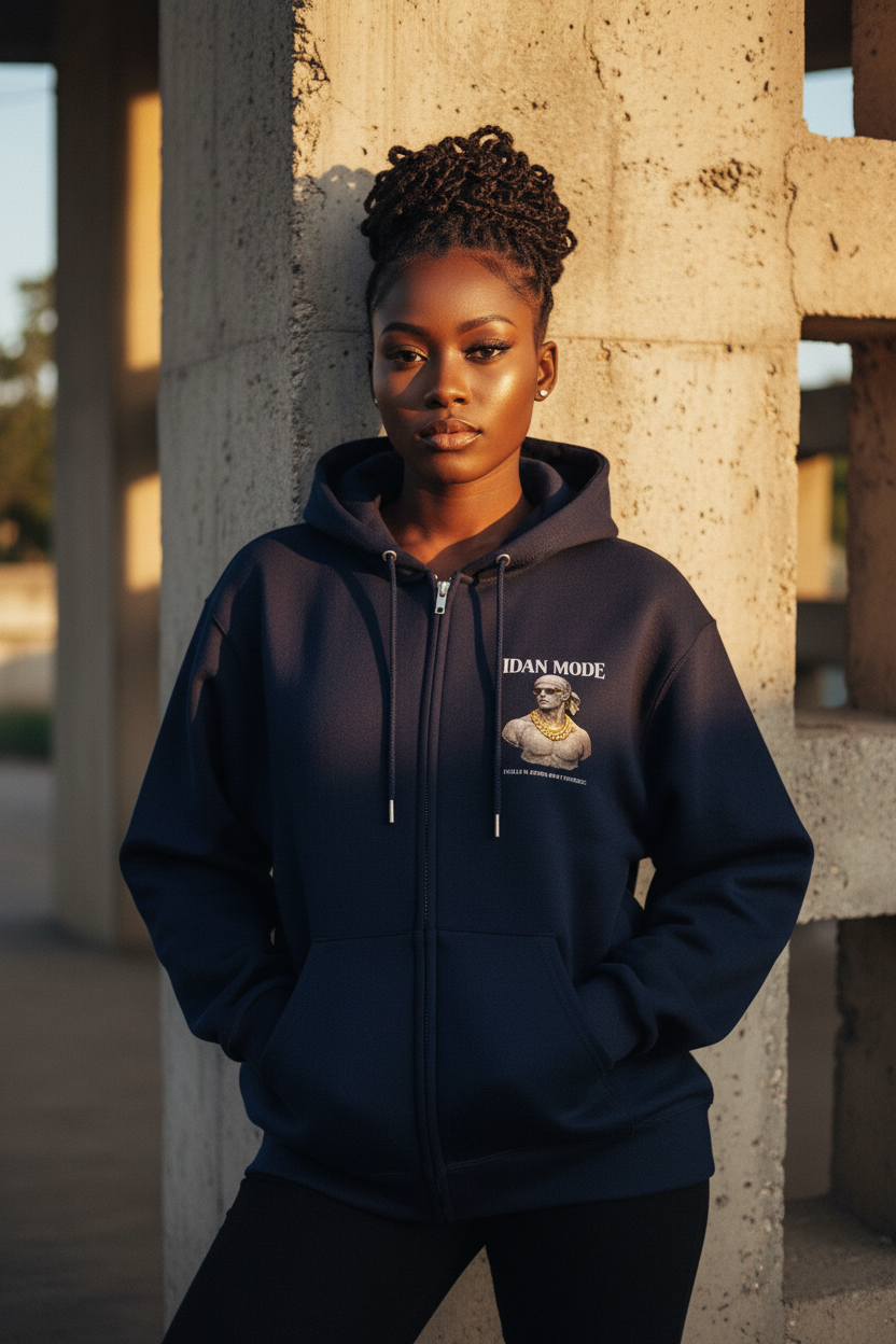 Female Hoodie Navy